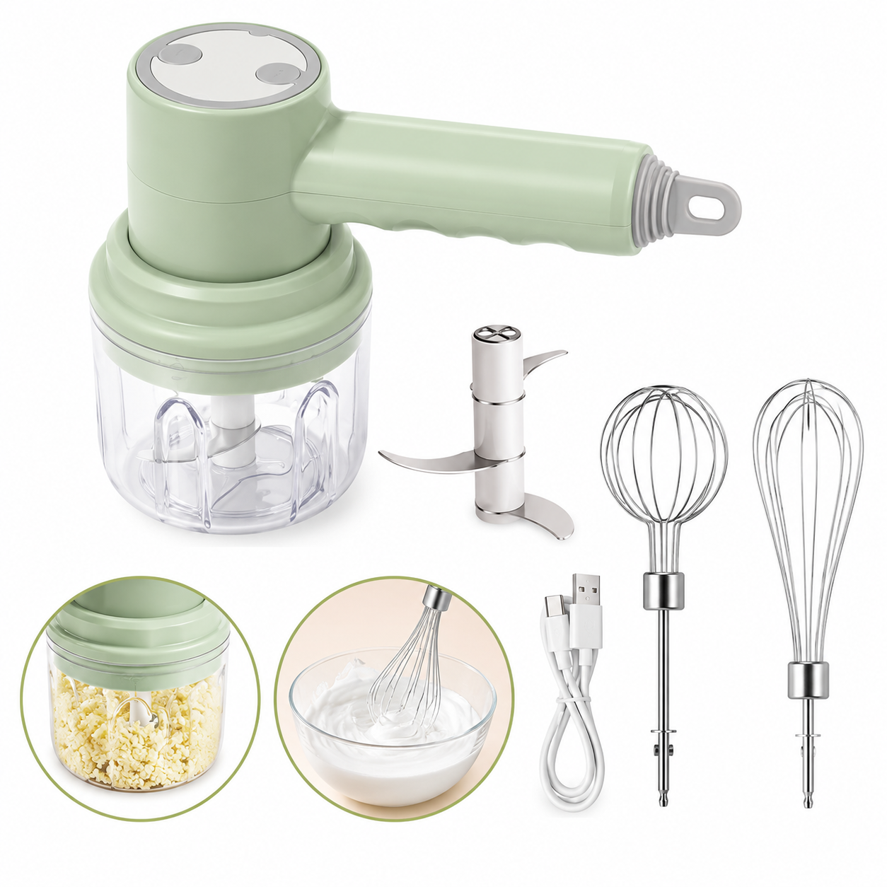 MixGo Pro– Batidora Eléctrica Portátil 2 en